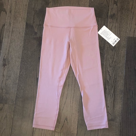 Pink Taupe Hi-Rise Align Lululemon 21” Pant Size 6 - Picture 3 of 16